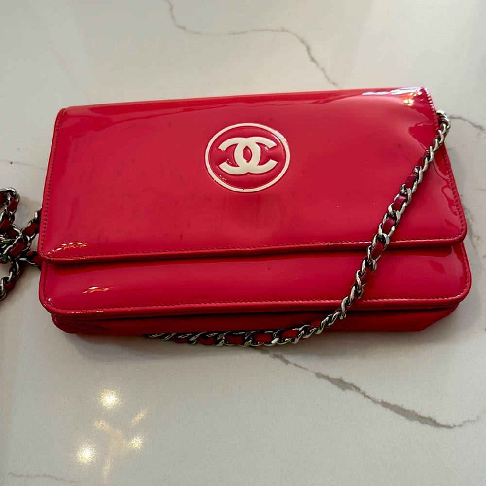 Chanel Coral Red - Crossbody Bag